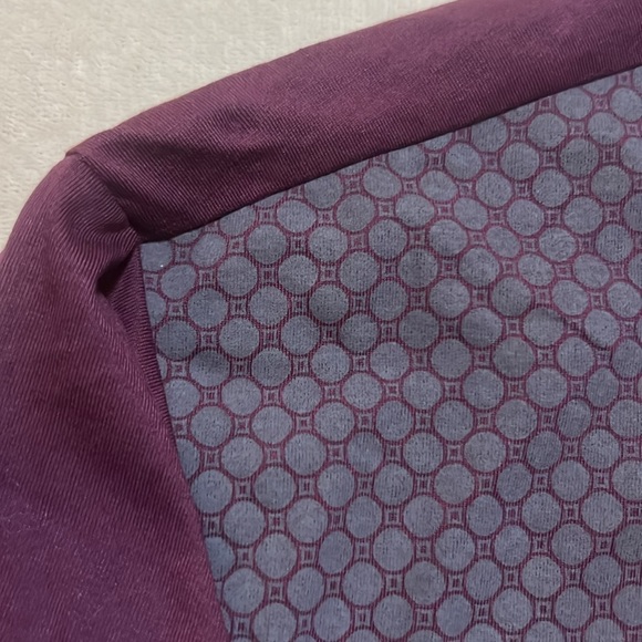 NWT Swade Burgundy Blue Men’s Polo Shirt sz XXL - Picture 2 of 11